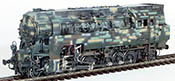German Camoflaged Class 297.401 Adhesion/Rack Loco